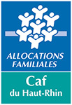 Logo de la CAF du Haut-Rhin